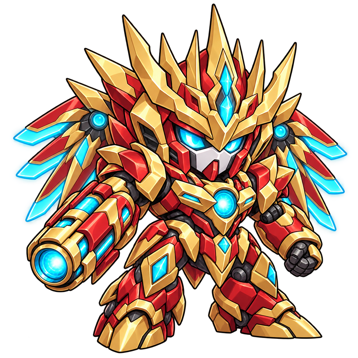 Sovereign, the legendary mecha
